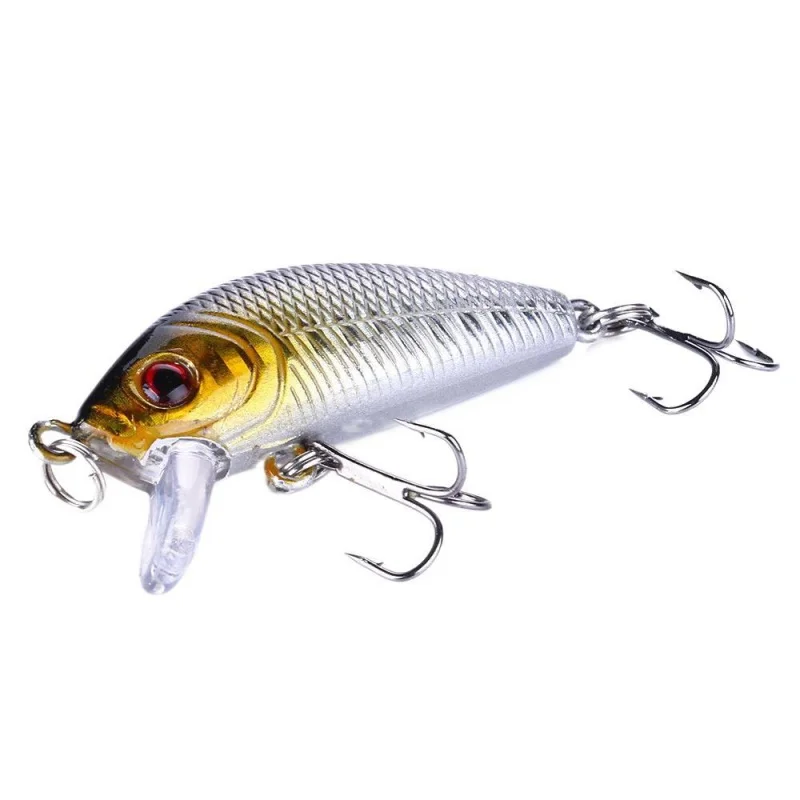 Micro Bait Minnow Lua Köder Harter Köder Road Sign 5,5cm Oberflächenköder für Barsch-Angeln