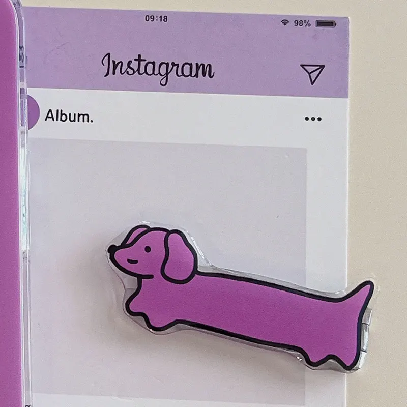 

Корейский милый мультяшный кот, щенок, ручка для телефона, держатель Tok Griptok, складная подставка для девочек, складная подставка для телефона iPhone 16, держатель