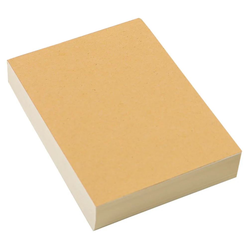 

Simple A6 Blank Draft Notebook 252Sheets Easy to Tear off DIY Office Notebook Message Paper Stationery Writing Notepad Student