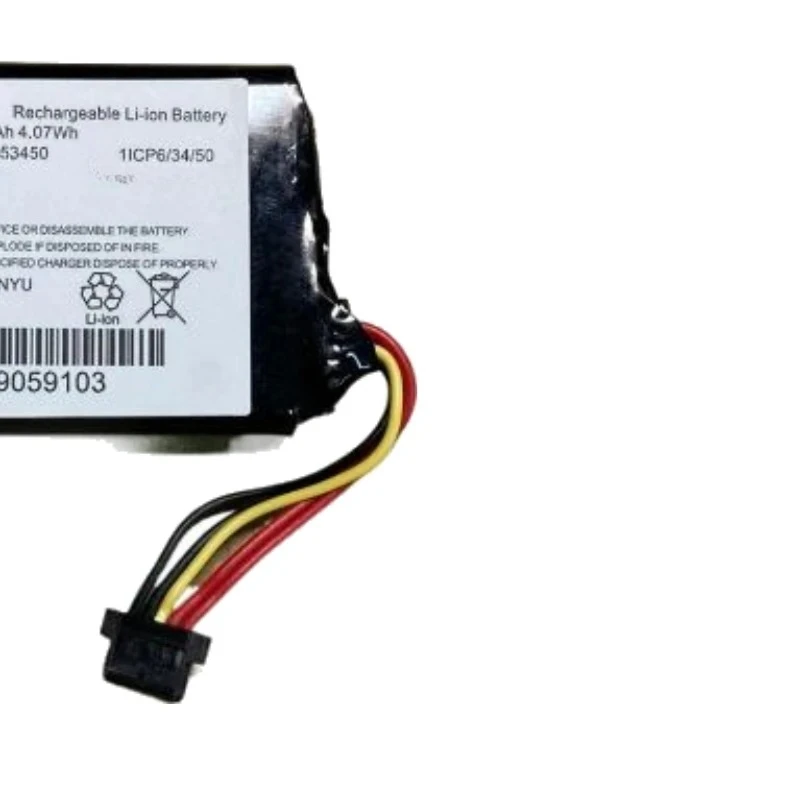 New 3.7V 1100mAh 4.07Wh for Tom VFAD GO 5000 5100 VF6P 4FL50 GO 6100 PRO TRUCK 5250 Pro 5250 6000 6200 9000 Navigator Battery