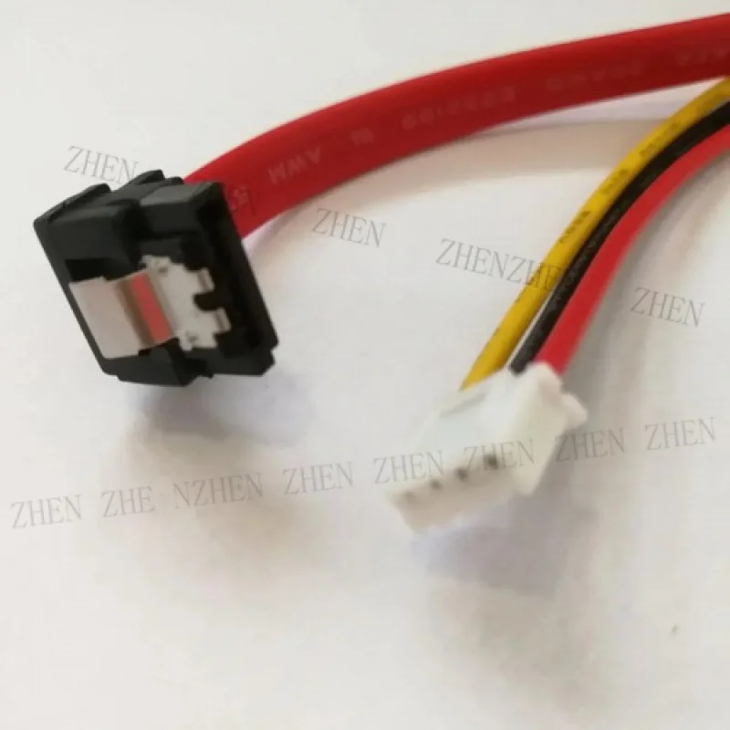 Y Y 90 Degree SATA 7+15P 22pin to SH 2.0 4pin Power HDD Hard Disk Data Cable