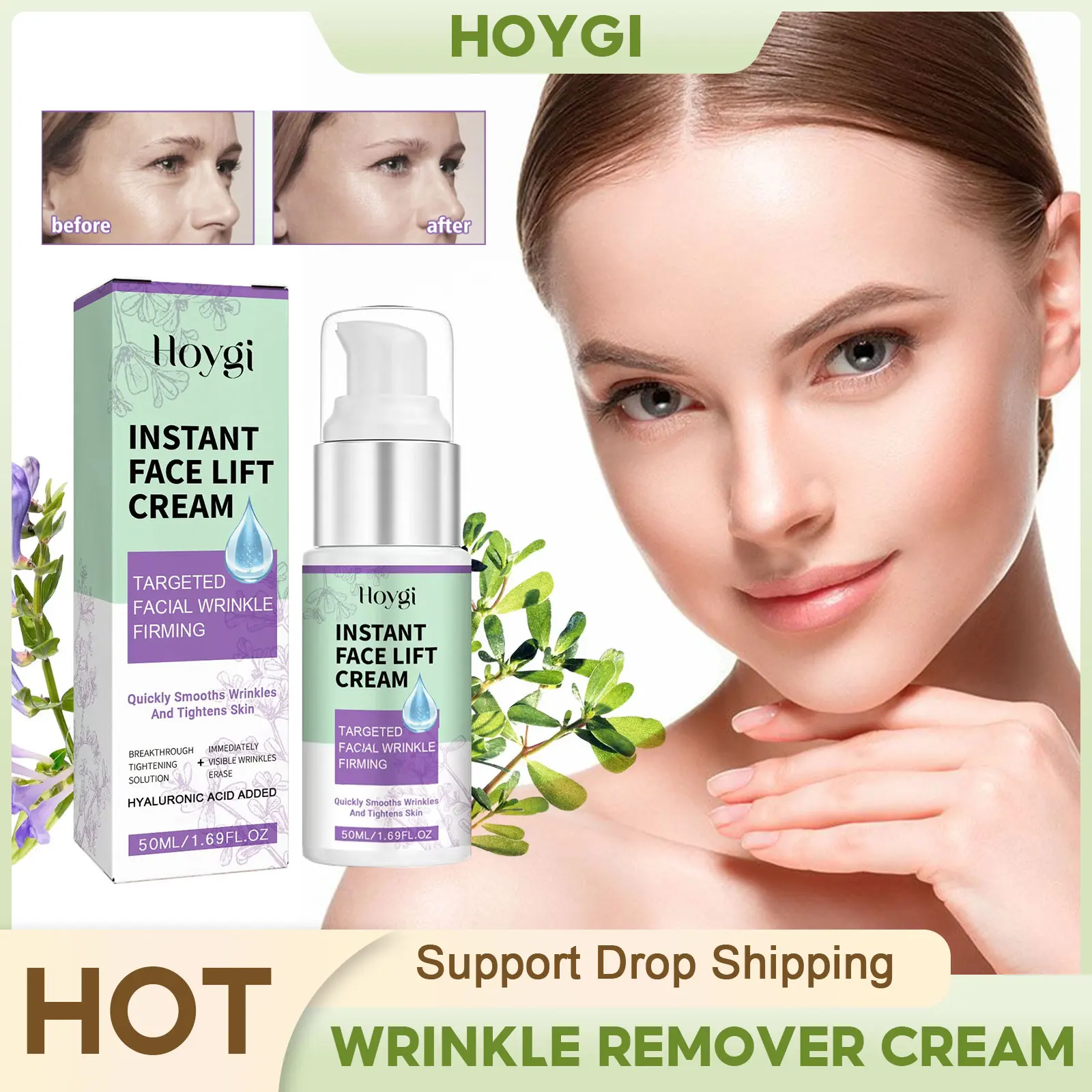 

Wrinkles Firming Cream Fade Forehead Fine Lines Lightening Melanin Pigmentation Lifting Moisturizing Whitening Anti Aging Cream