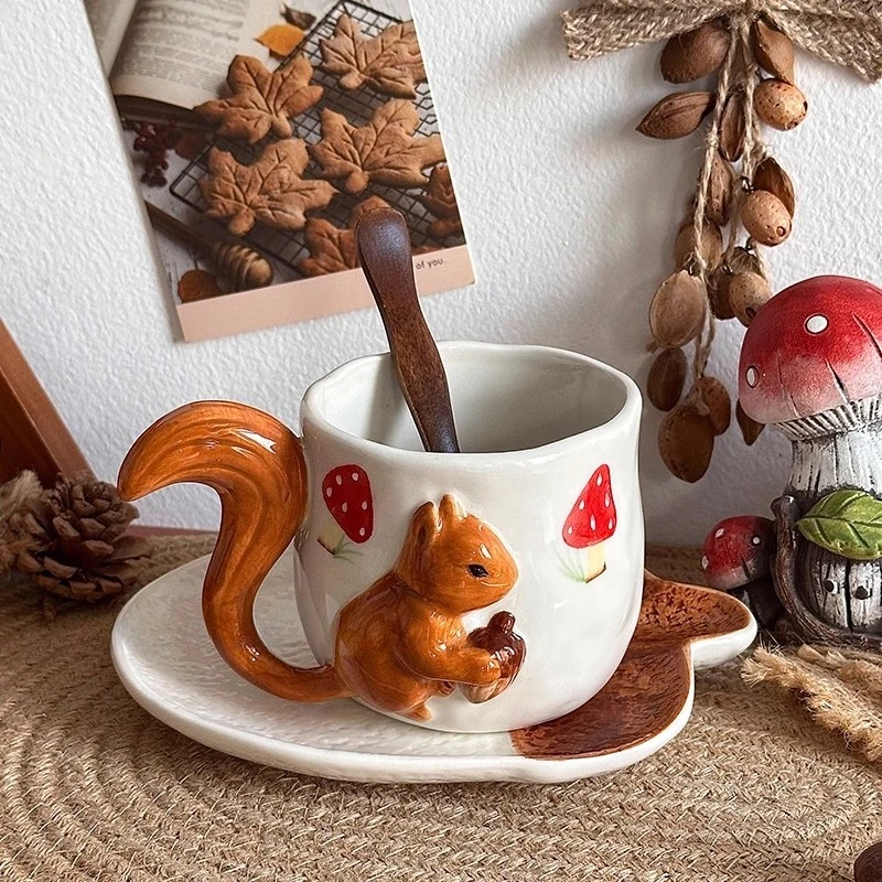 

Modern Saucer Coffee Cup Office Beauty White Portable Cute Coffee Cup Espresso Cold Forminhas Para Doces Home Decoration