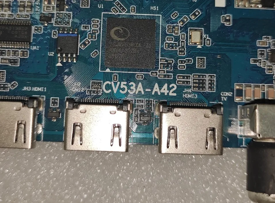 CV53A-A42 scheda driver TV tre in uno tre interfacce HD retroilluminazione 45 -- 70 v45w 600ma