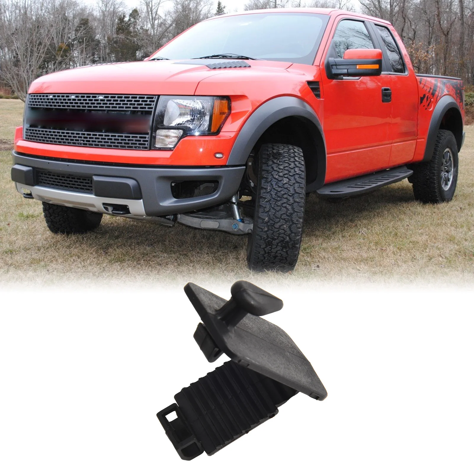 플라스틱 후크 드라이버 후크 클립 1개 1W6Z-76130A83-AA 직접 장착 손상된 클립용 간편한 설치 교체