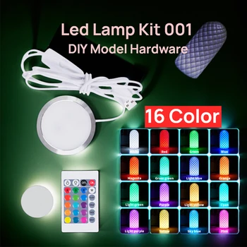 LED Lamp Kit 001 for 3D-Printed Lamp Models – DIY Light Hardware for Bambu Lab Prints