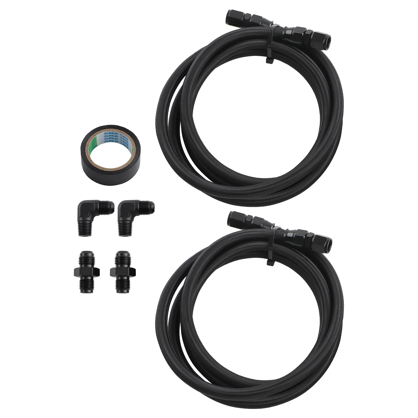 

Automatic Transmission Cooler Hose Line Kit Fit for GM 4L60E 4L65E 700R4 TH350 TH400