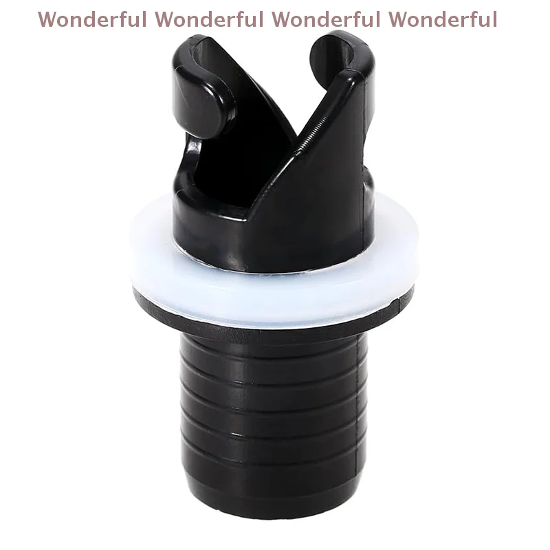 

1Pcs Hose Valve Connector: Inflatable Boat Kayak Air Inflation Foot Pump Adapter