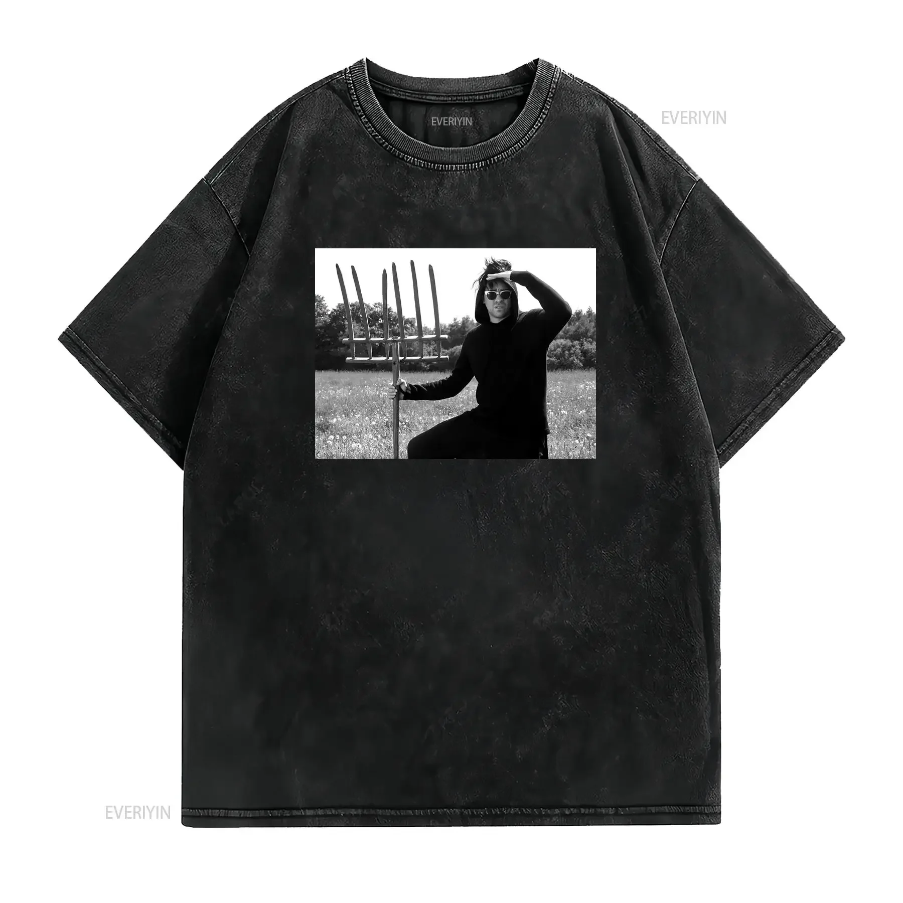 David Rose in a Field T Shirt Funny For Women Creek TV Show Cult Classic Girlfriend vintage Washed Slightly Versatile