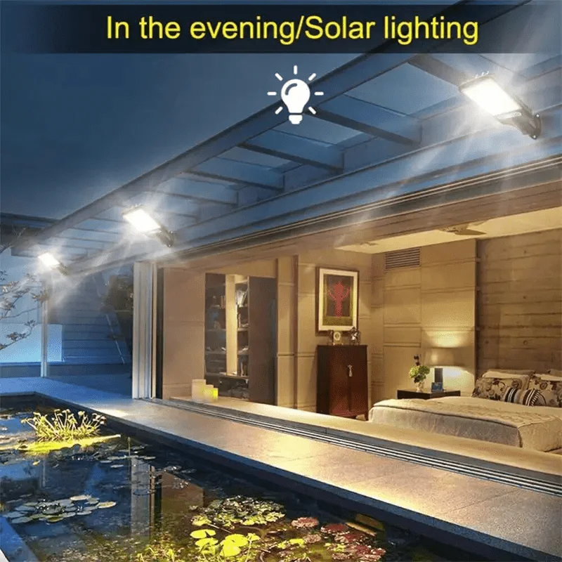 Solar Sensing Street Lights and Wall Lights Intelligent Motion Sensing System with Remote Control Intelligent Light Control