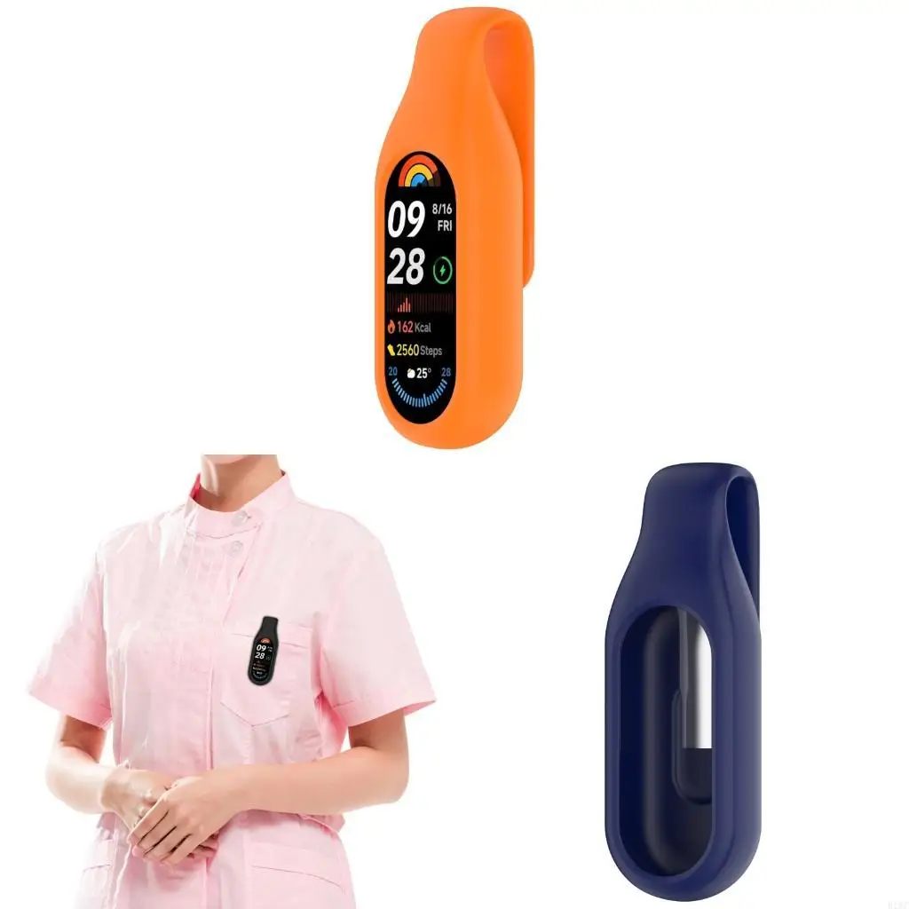 

Clip Silicone Case Replacement Antilost Watch Clip Protector For Band 10 9 8