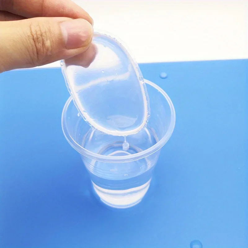 1 قطعة أداة الفخار لينة بطانة حماية من السيليكون النمذجة التنقيط أداة بوليمر كلاي قالب DIY بها بنفسك أقراط الحرف اليدوية البتلة صنع الملحقات #6