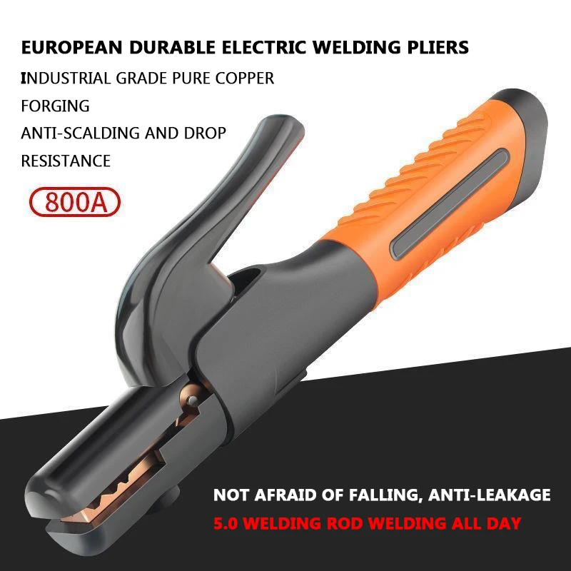 

Electric welding pliers European durable 800A electric welding all copper handle industrial grade welding pliers