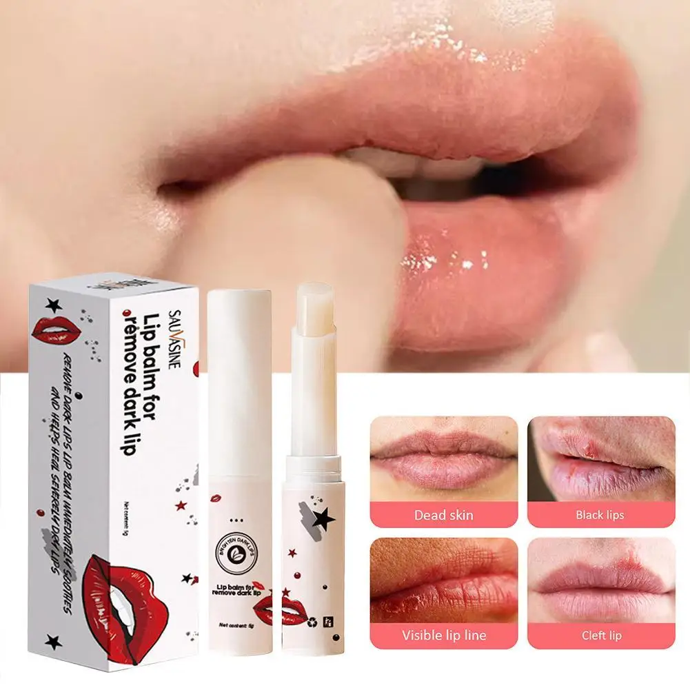 

Fashion Black Removal Lip Balm Natural Lip Gloss For Lip Pink Care Fresh Lightening Oil To Remove Dark Treatment Lipstick Moistu