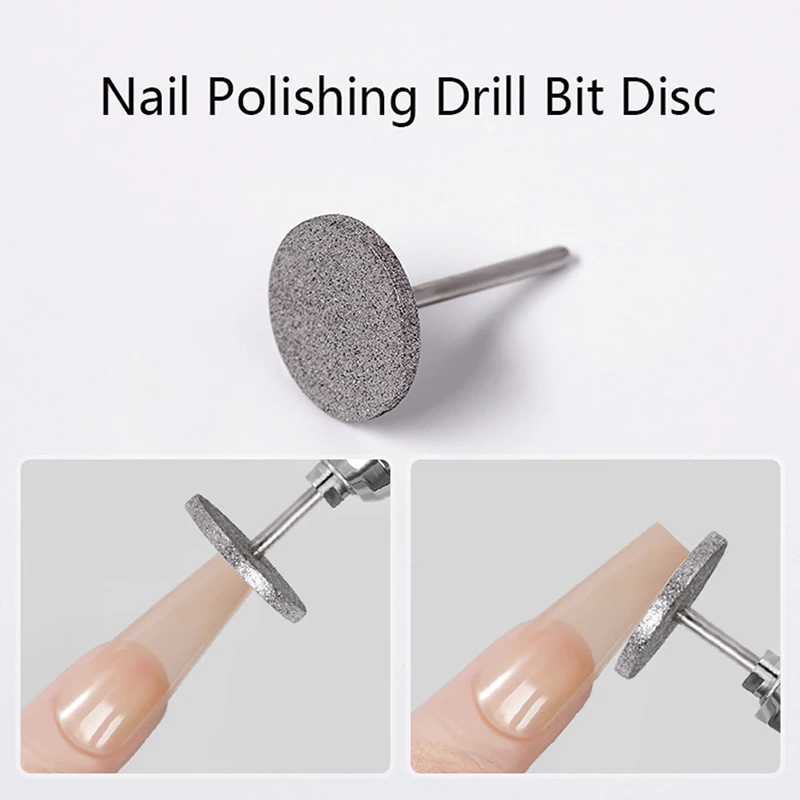 Perceuse à ongles en diamant, fraise, mèche de manucure, polisseuse Flexible, lime à ongles électrique, outils d'art pour un soin parfait des mains