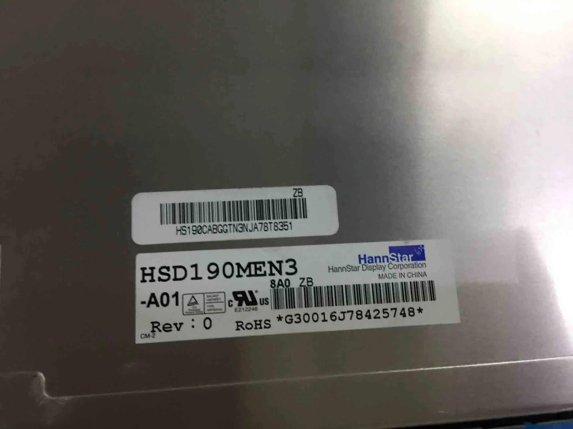 Original Neue HSD190MEN3-A01 LCD Screen Display Panel