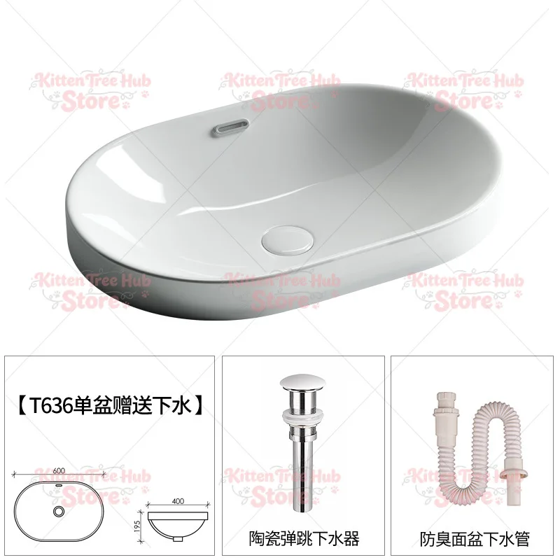 ceramic washbasin with smart clean glaze surface