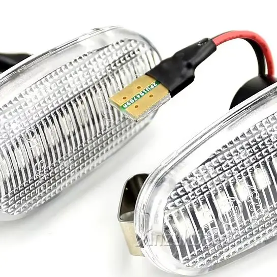 LED Side Marker Lights Arrow Turn Signal Flashing Blinker Lamp Vehicle Accessory For Alfa Romeo 147 937 GT 937 MiTo 955 Amber