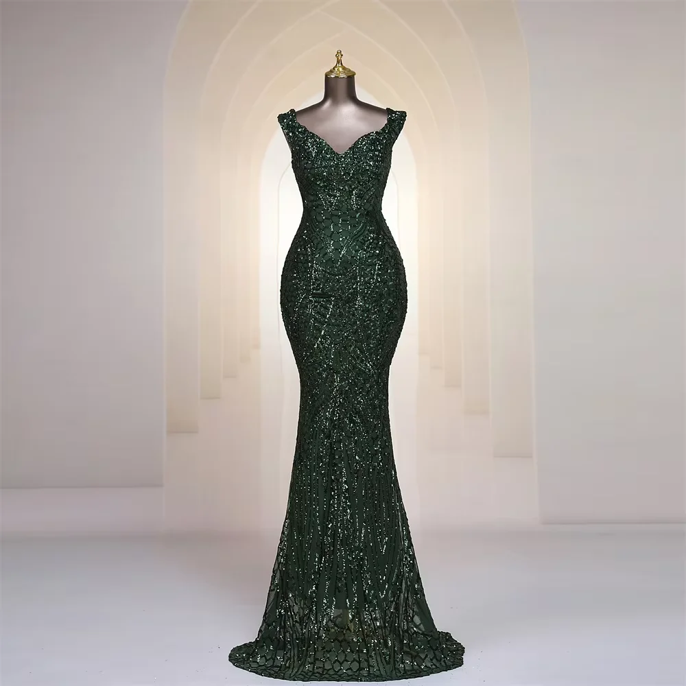 

Элегантное вечернее платье русалки с вырезом по индивидуальному заказу, платья для выпускного вечера, платья de fiesta robe de soiree de mariage, вечернее платье больших размеров