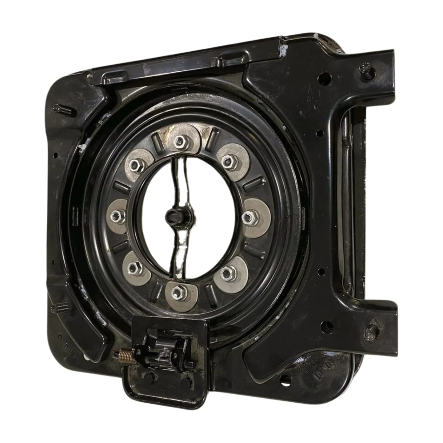 

STLF Auto Modified Accessories Seat Swivel 360 Degree Turntable 4-gear Handle Seat Swivel Base Cushion for Driver Seats