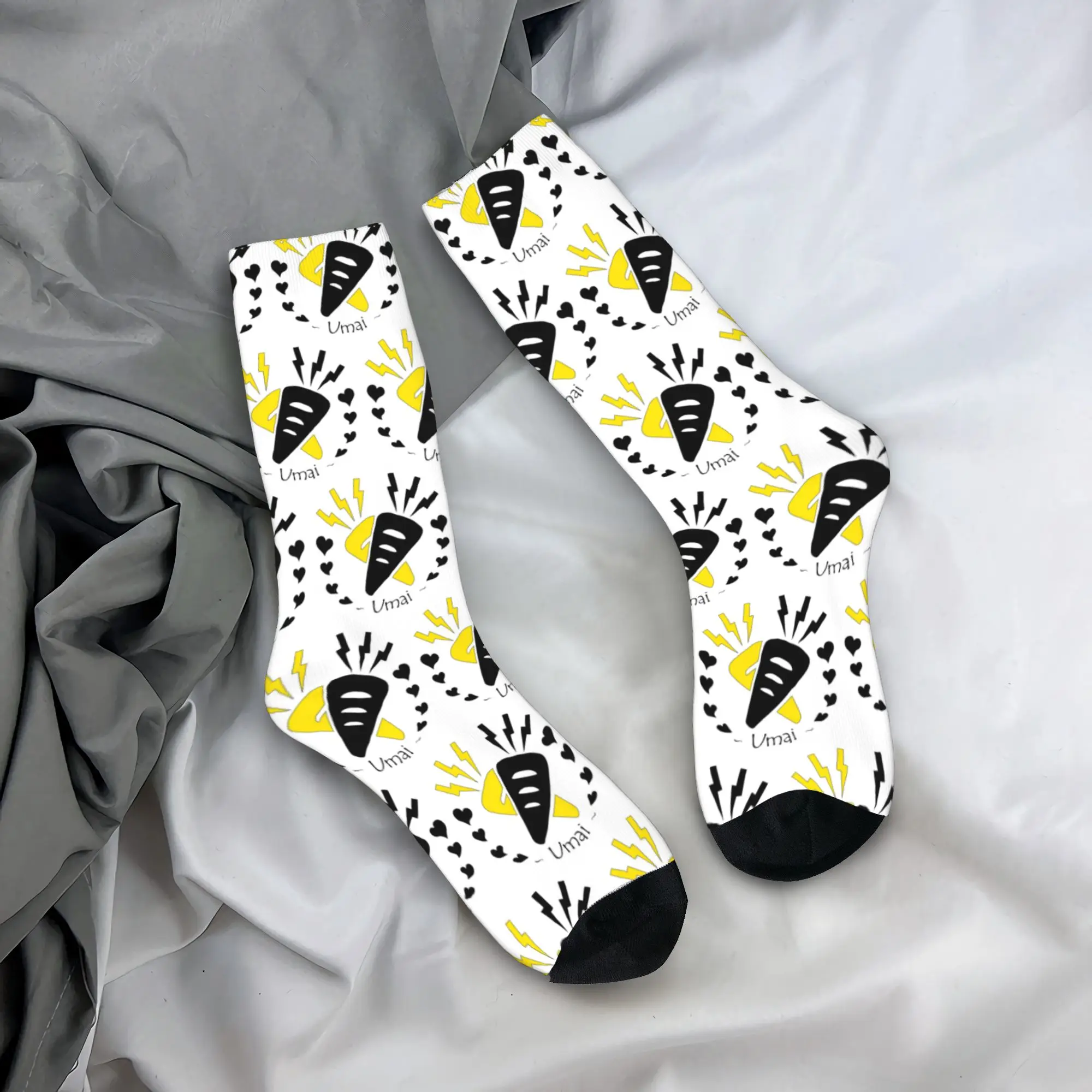 Fashion Men's Socks Hip Hop UmaMusume Tamamo Cross UMAI Sock Polyester  Skateboard Women's Socks Spring Summer Autumn Winter