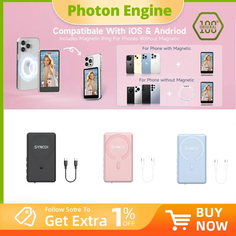 moniteur-de-telephone-sans-fil-magnetique-synco-xview-pour-iphone-et-android-ecran-de-vlog-pour-camera-arriere-4k-1080p-avec-portee-de-164-pieds-pour-youtube