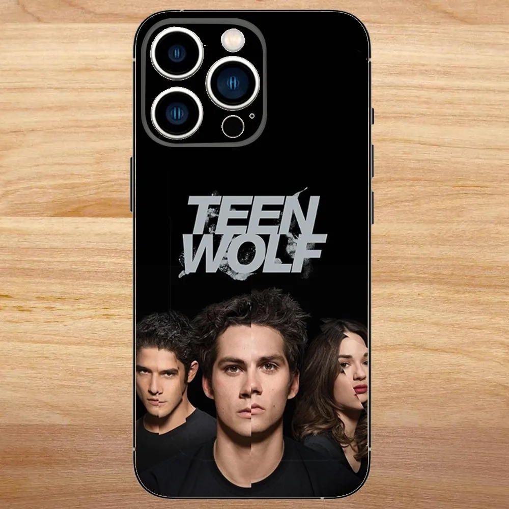 Teen Wolf Stiles Stilinski 24 Phone Case For iPhone15,14,13,12,11,Pro,Max,Plus,Mini,X,XS,XR,8,7,6,S,Plus,SE Soft Black Case