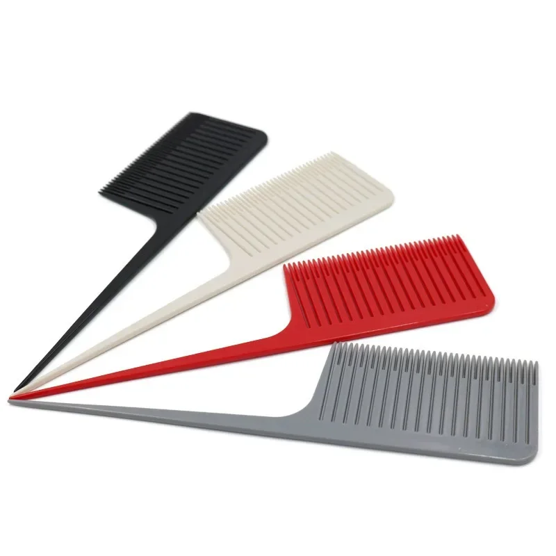 Plastic Pointed-tailed Hair-dyeing Comb Resistant To High Temperature Oil Head Hair Salon Hair-dyeing Comb Hairdressing Tool