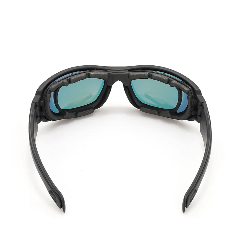 Polarized Glasses CS Tactical Motorcycle Hunting Shooting Airsoft C5 Goggles with 4 Lens Kit