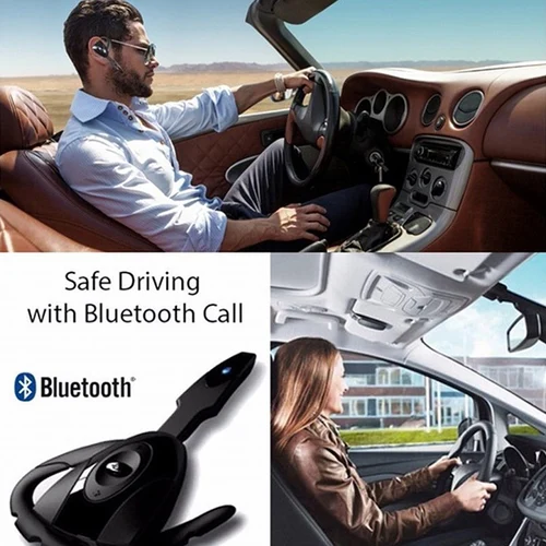 Imagen 2 del producto Auriculares inalámbricos con cancelación de ruido para conducción, miniauriculares USB con micrófono para conductores de coche, accesorios para ordenador de oficina