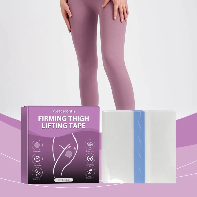 10pcs Firming Thigh Lifting Tape Moisturizing Skin Firming Leg Eliminate Vasculitis Daily Body Care Beautifying Natural Patch