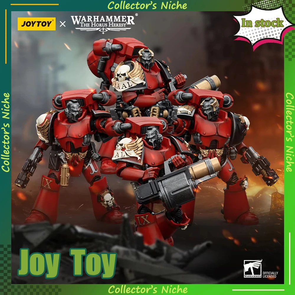 

In Stock JOYTOY Warhammer 30k 1/18 Action Figures Warhammer Model Kit Blood Angels Angel's Tears Squad Collections Figures