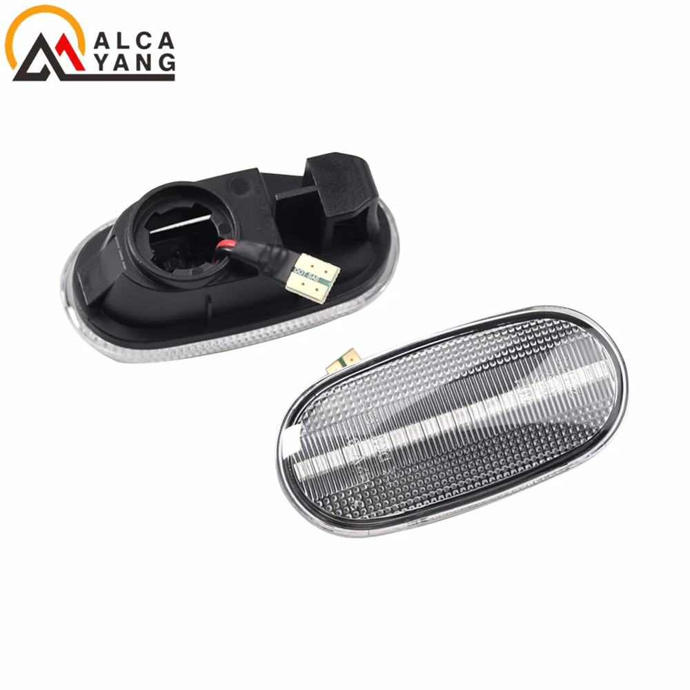 For Mitsubishi Pajero Sport 2G Galant 8 rose Dynamic LED Blinker Side Marker Turn Signal Lights