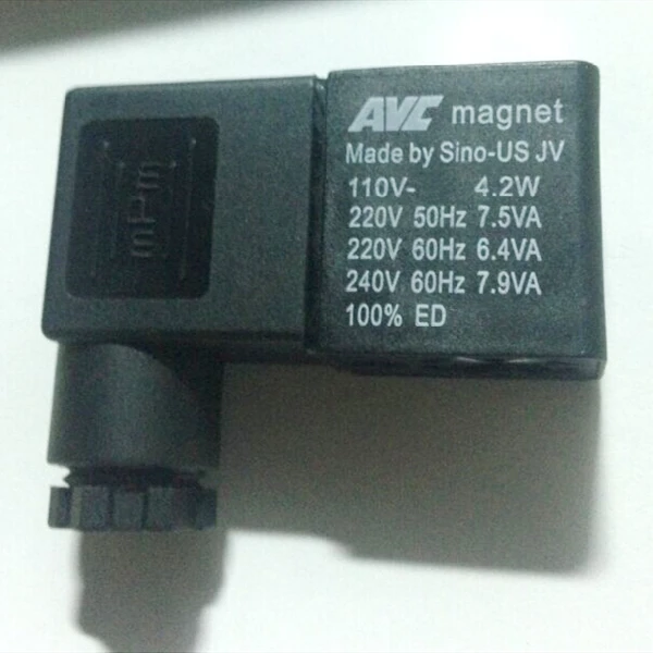 AVC magnet made by sino-US JV solenoid valve coil 12V 4.2W 220V 7.5VA