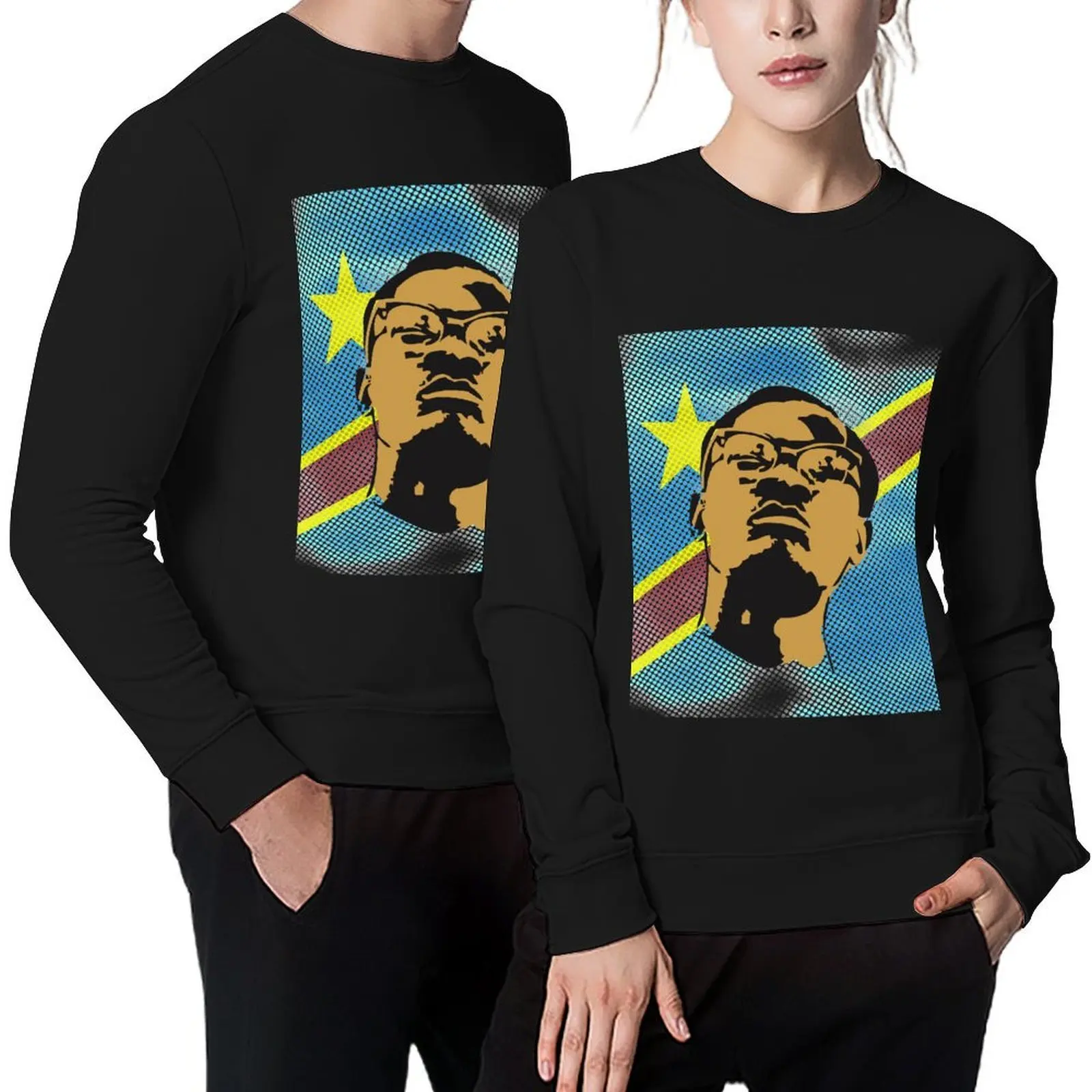 

Patrice Lumumba Pullover tracksuit men men's autumn clothes graphic t shirts men tracksuits new in sweatshirts