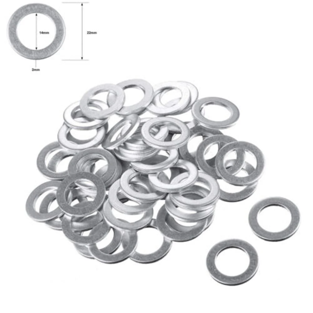 10/20PCS DATA Oil Drain Plug Crush Washer Gaskets 14mm OEM 94109-14000 For Honda CR-V Accord For Acura RDX EL CL 9410914000