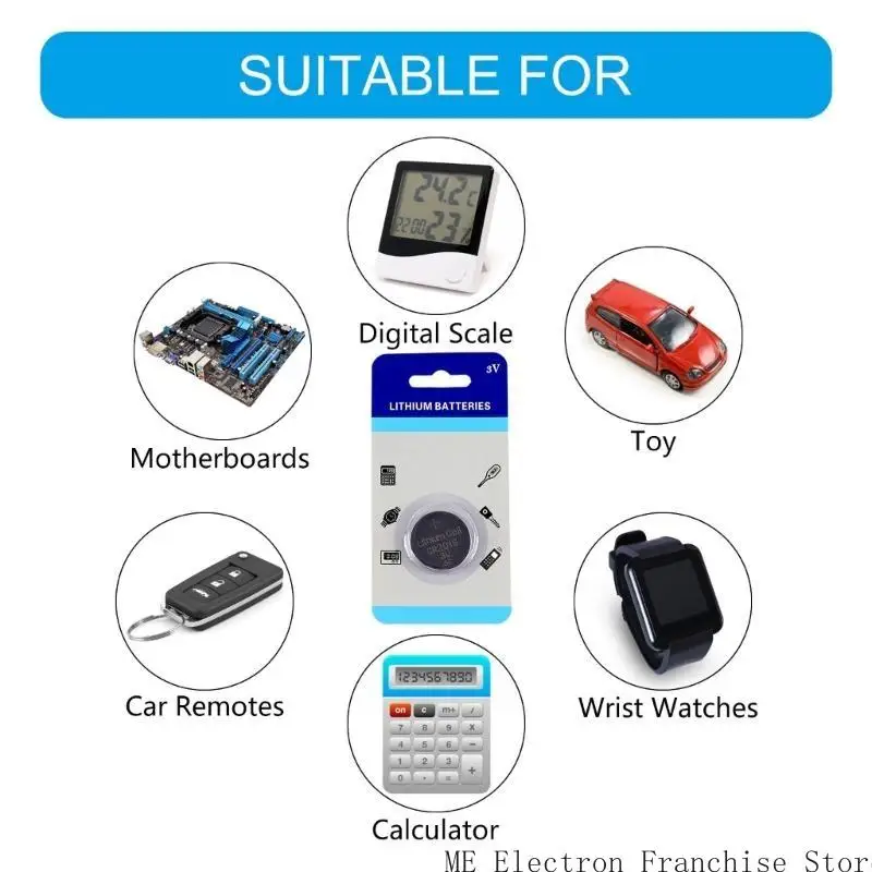 T5EA High Power CR2025 Кнопка Cell CR2032 CR2025 CR2016 литиевые кнопки батареи для ключей мини -светильники игрушки маленькие