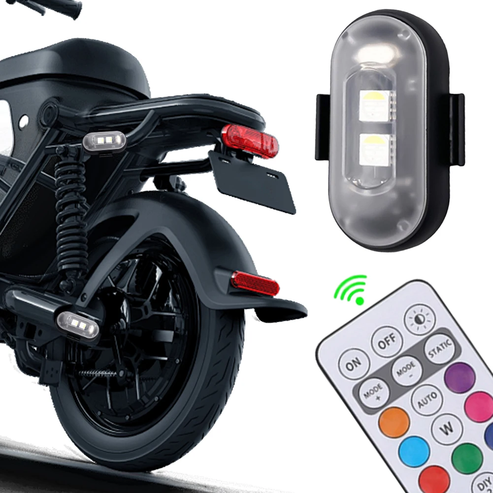 

Беспроводные светодиодные фонари для автомобиля с пультом ДУ, атмосферная подсветка для декора авто, перезаряжаемые, для автомобиля, мотоцикла, дрона, самолета, велосипеда