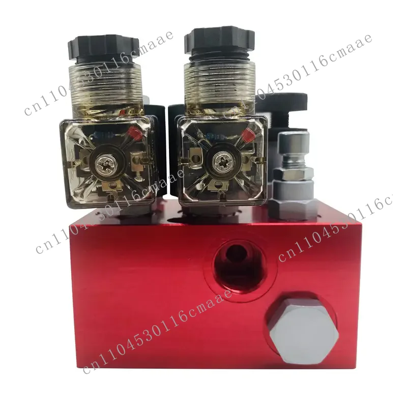 NTC Two-Speed Hydraulic Manifold Solenoid Valve with Jack in/out G1/2 ET04-02SV