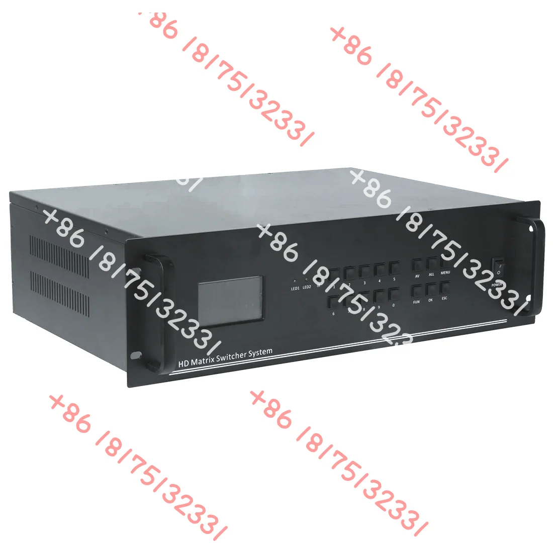 8 Input 16 Output DVI HDM I HD Matrix Plug-in Video Wall Controller Matrix Switcher 4k30