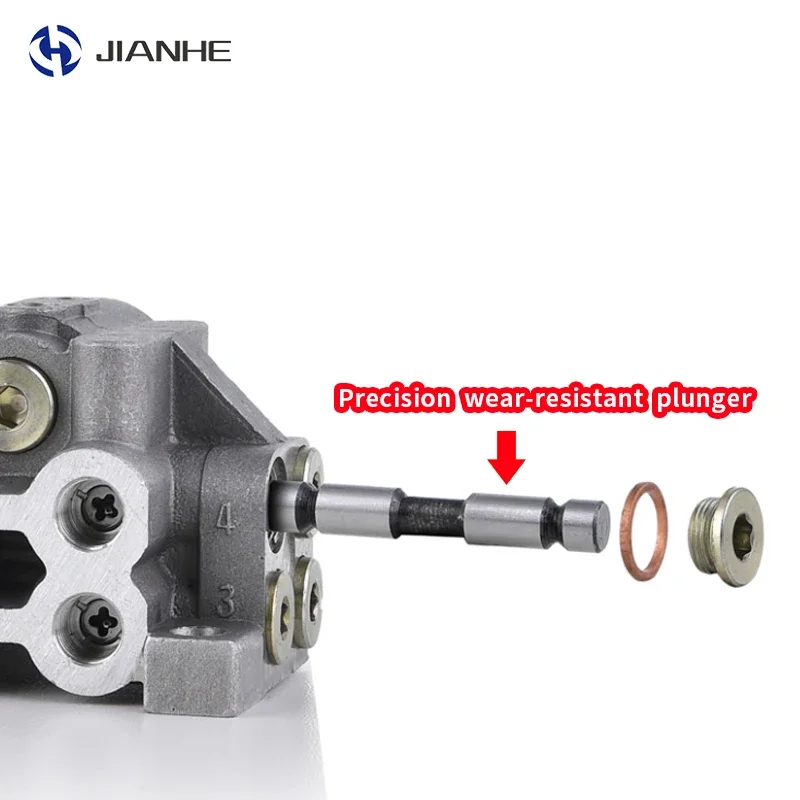 TLF U-12 Type Grease Block Distributor Good Sales Progressive Distribution Block for Centralized Greasing Application Metering