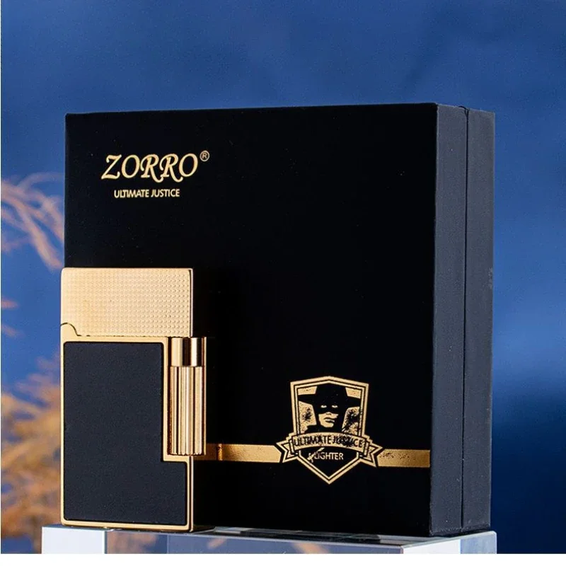 

Zorro's New Paris Nail Foreskin Craft Oil Slip Зажигалка Персонализированные высококачественные мужские аксессуары Оригинальная подарочная коробка