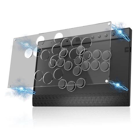 Haute42 Magnetic Hitbox Leverless Controller Button Rim Arcade…