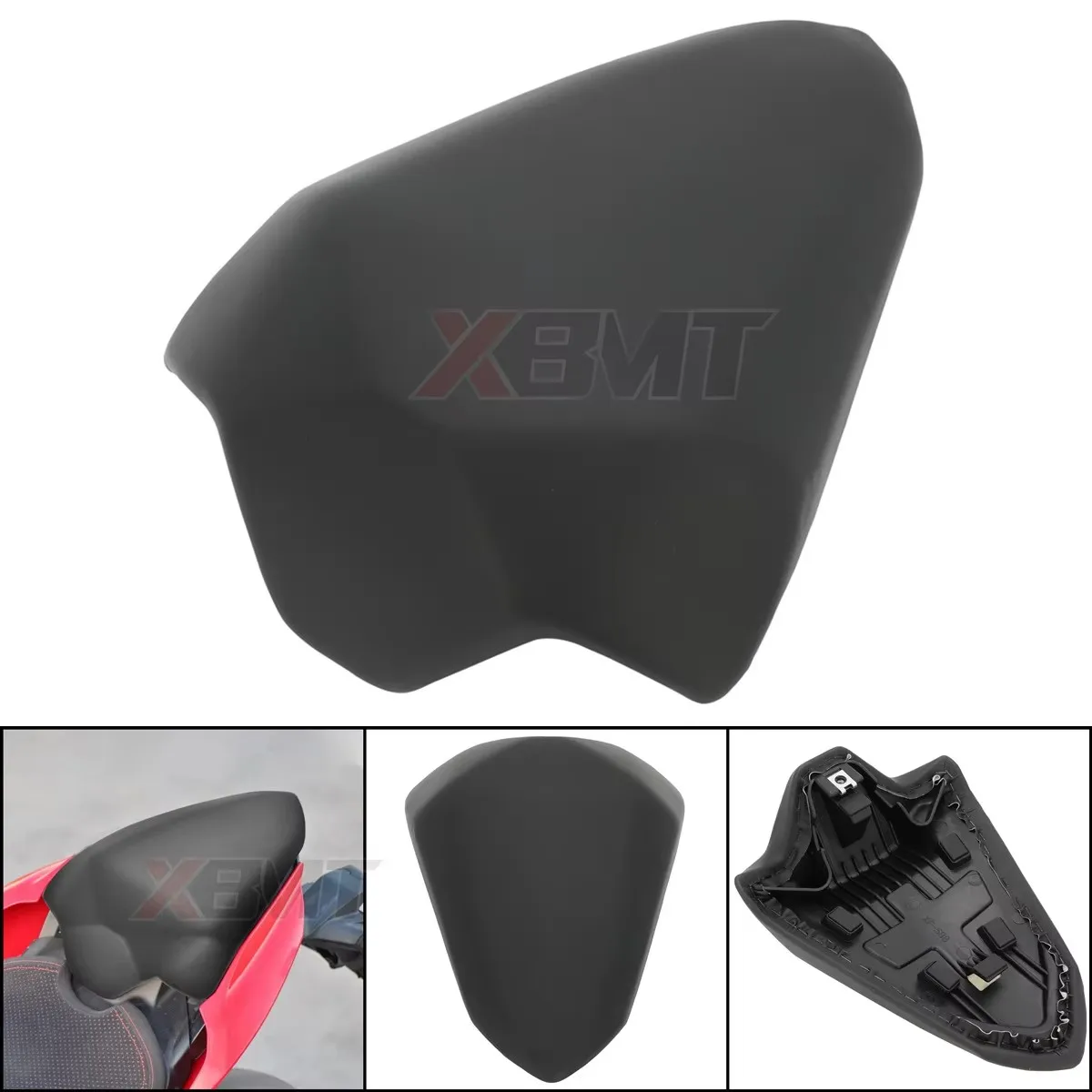 

Motorcycle Pillion Rear Seat Cushion Passenger Cushion Pad For Ducati Panigale 1100 V4 V4S 2018 2019 2020 2021 2022