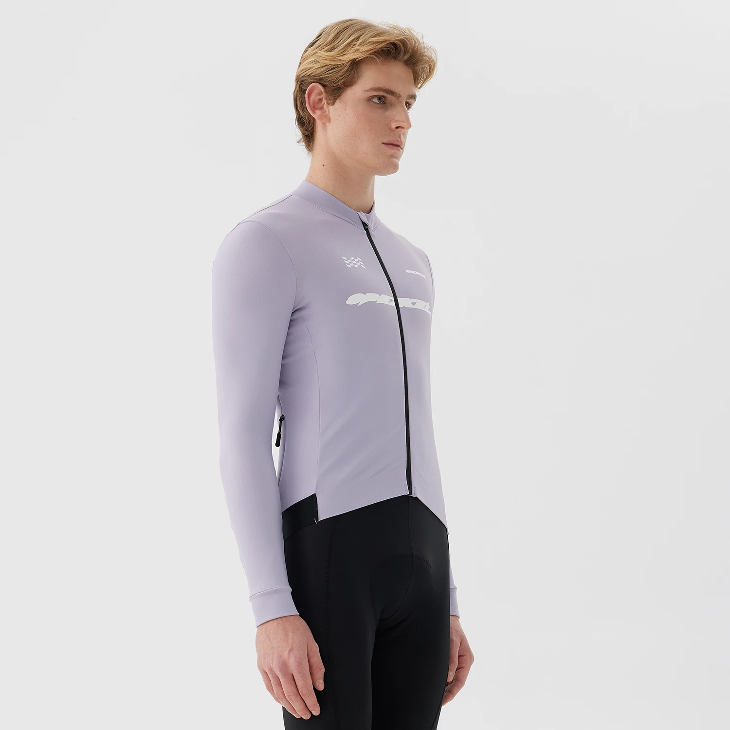 SPEXCEL 26 Neue PRO Winter-Thermo-Fleece-Radtrikots, langärmelig, Race Fit, Italien, Thermostoff, warmer und atmungsaktiver Mann – Detail 2
