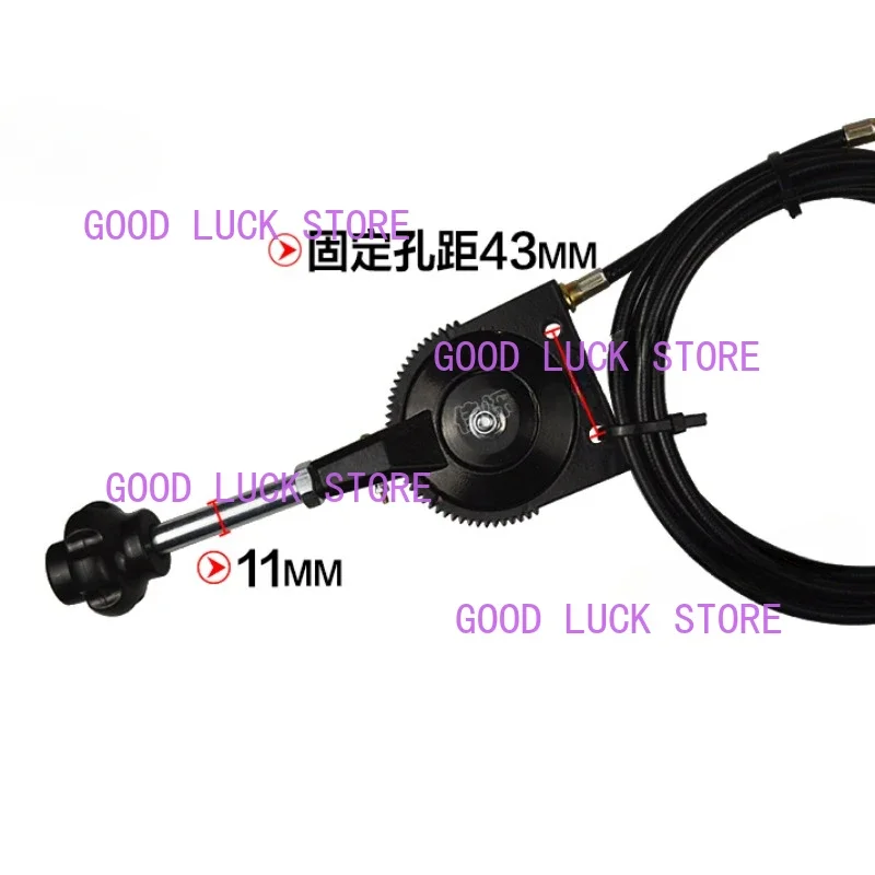 Retrofit throttle cable Manual throttle cable excavator parts For Kubota U15/20/161 SANY SY DOOSAN HITACHI ZX DAEWOO KOBELCO SK - Image 6