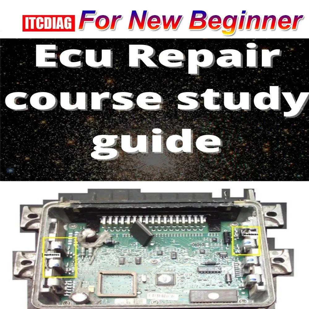 

Ecu Repair Course Book Study Guide For New Beginner Include OBJECTIVE OF THE SYSTEM DIGITAL CENTRAL ANALYZE WAVE FORM EPROM TEST