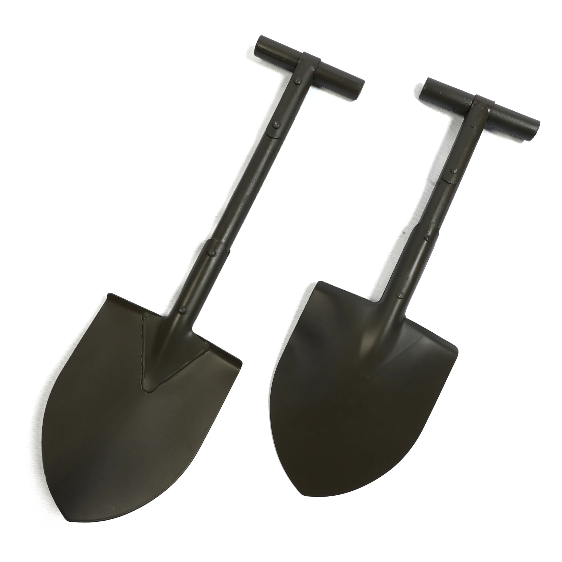 WW2 US AIRBORNE M1910 T-HANDLE SHOVEL OUTDOORS TOOL WITH COVER 47CM