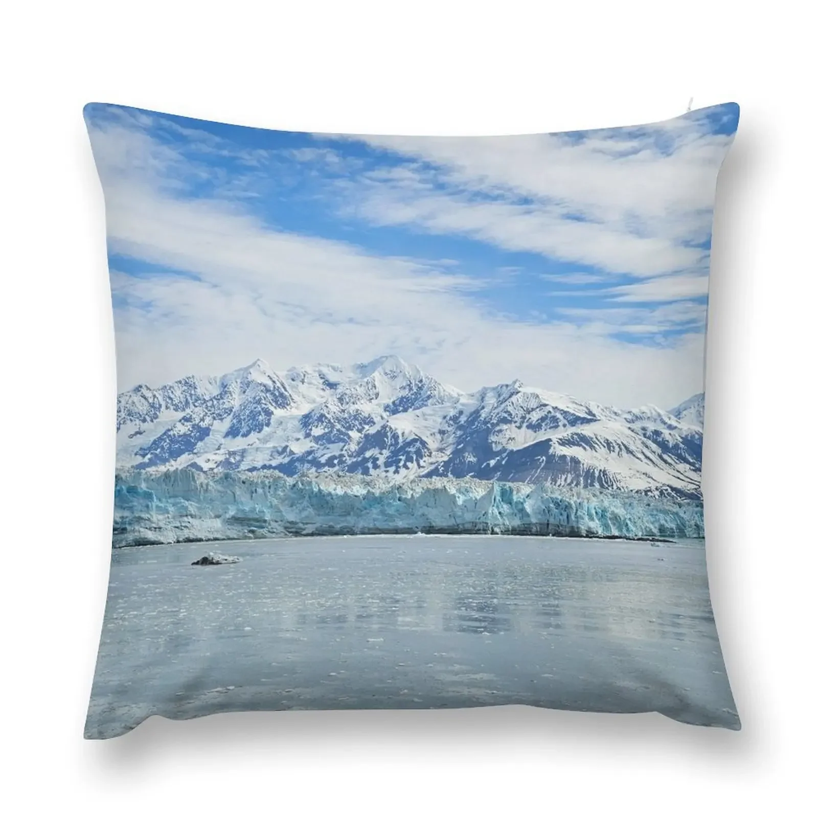 Hubbard Glacier, Alaska Throw Pillow autumn pillowcase Pillow Cases Decorative Pillows Aesthetic Cushion Cover Luxury pillow