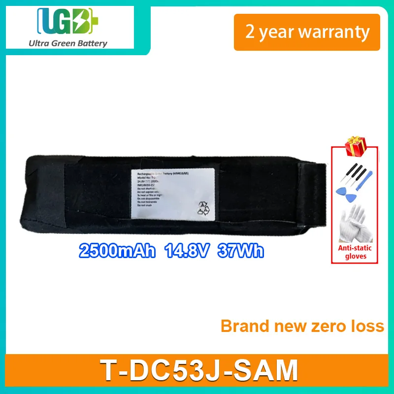 UGB New T-DC53J-SAM Battery For Sweeper T-DC53J-SAM Battery 37WH 2500mAh 14.8V